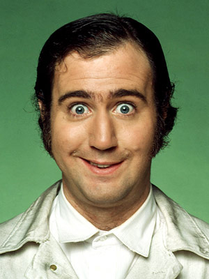 andy kaufman lm comedians makeameme hangin lively jocelyn brando subversive ever latka carrey jim hidup dirumorkan meninggal sudah gravas doblaje