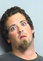 Arrested for burglary.