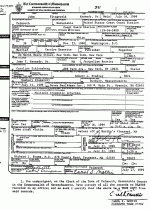 JFK, Jr. Death Certificate