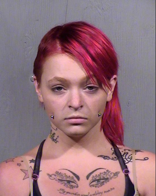 Arrested for pot possession.