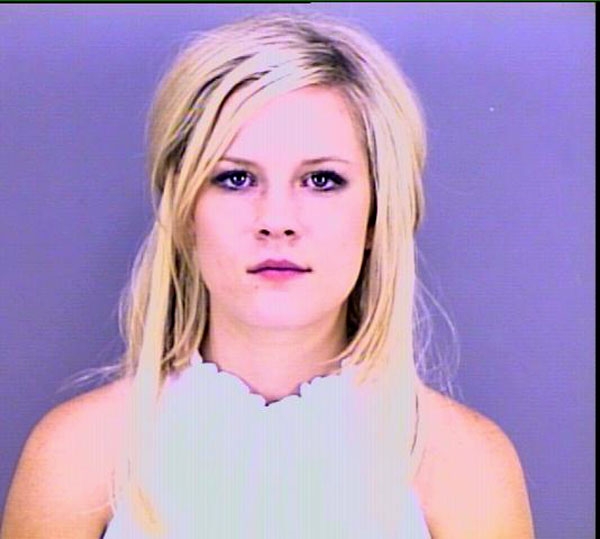 Arrested for consumption of alcohol by a minor.