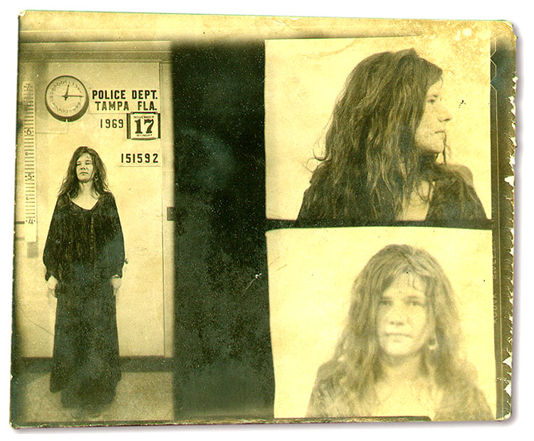 Janis Joplin Mug Shot The Smoking Gun 8993