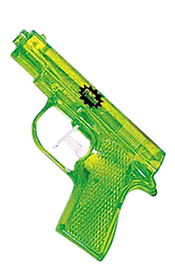 Woman Shot In The Face (With Water Pistol)