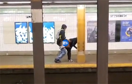 Couple Caught Violating Social Distancing Rules On Brooklyn Subway ...