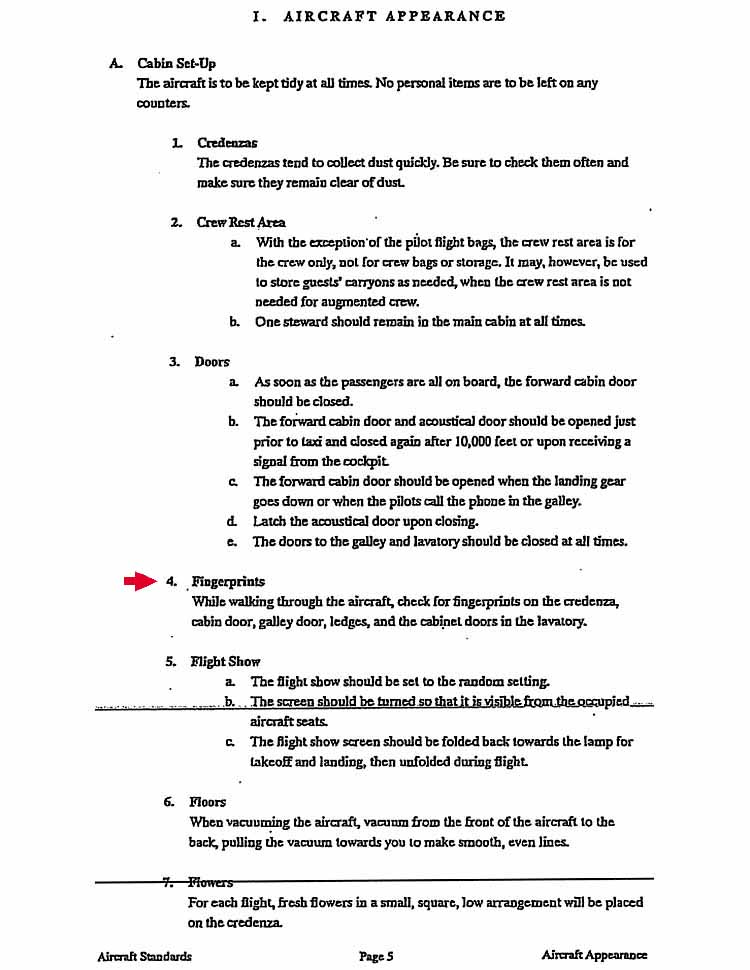 A&F Plane Rules | The Smoking Gun