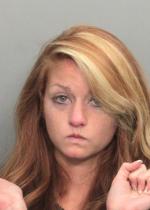 Arrested for battery, resisting arrest with violence, and criminal mischief.