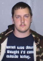 Arrested for possession of child porn on a computer.