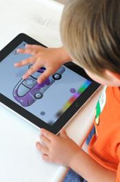 Child Using iPad