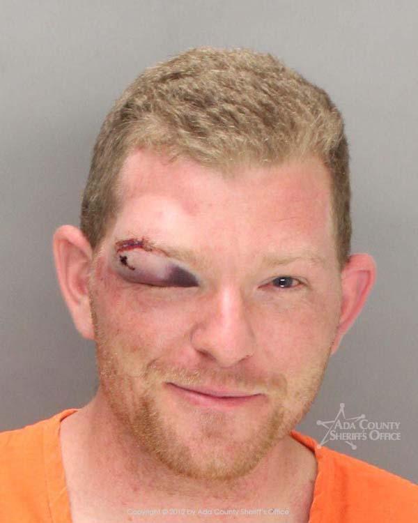 Arrested for resisting officers, being under the influence.