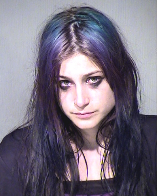 Arrested for aggravated assault.