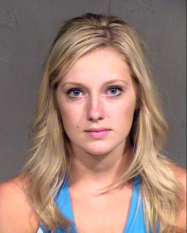 Arrested for pot possession.