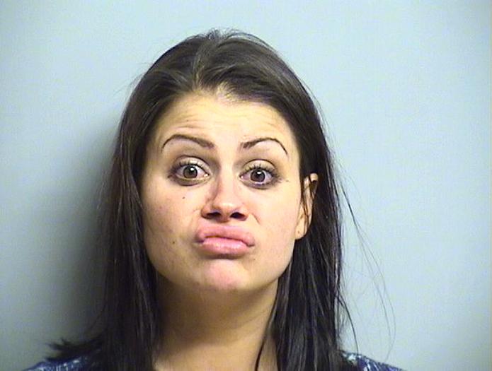Arrested for throwing human waste at a detention officer, public intoxication.