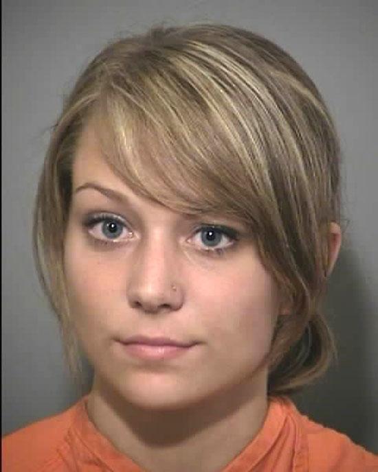 Arrested for being a minor in possession of alcohol.