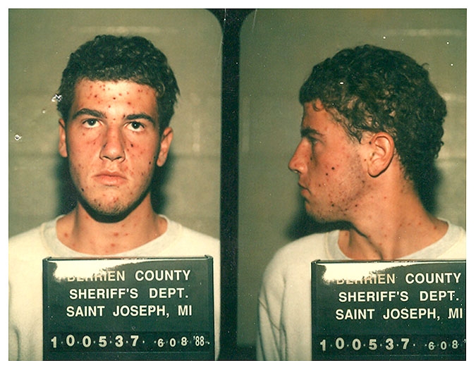 James Frey Mug Shot Berrien County