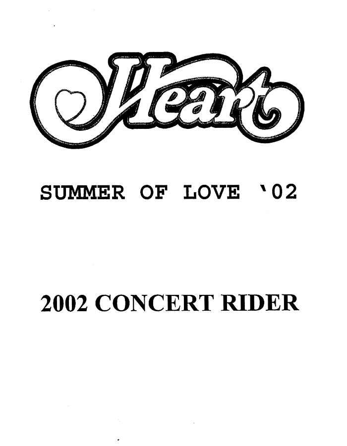 Heart Backstage Rider