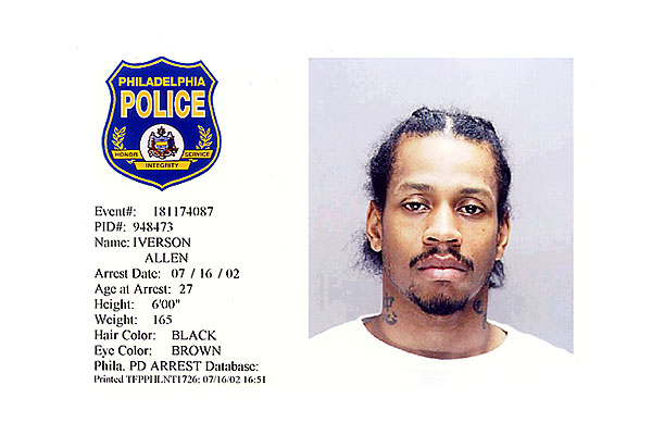 allen iverson arrested - allen iverson crimes